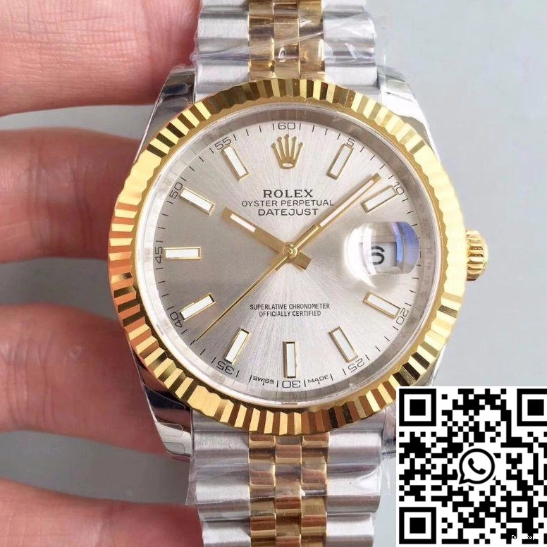 Factory Rhodium II Datejust Dial M126333-0004 Rolex EW 0406